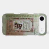 Cute puppy tan/green Case-Mate iPhone case (Back (Horizontal))