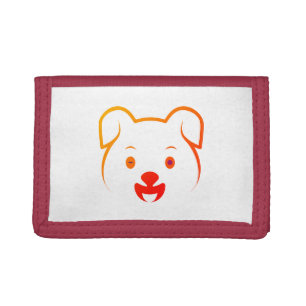 Cute Puppy Trifold Wallet