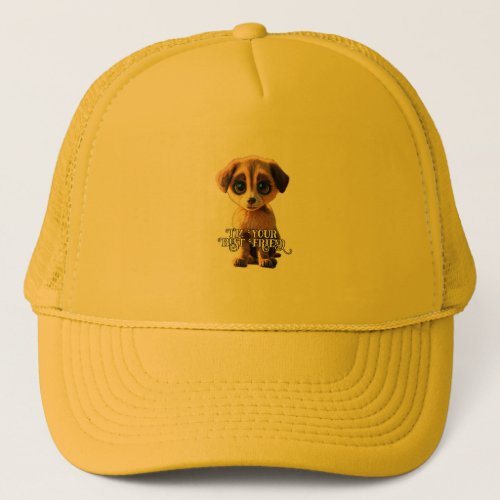 Cute puppy Trucker hat