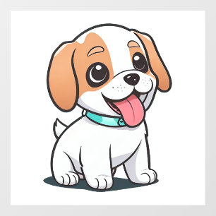 Cute Puppy Wall Decal