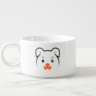 Cute Puppy Wink Bowl