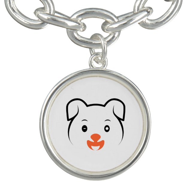 Cute Puppy Wink Bracelet (Design)