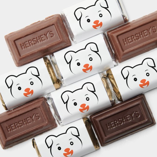 Cute Puppy Wink Hershey's Miniatures (Assorted)