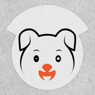 Cute Puppy Wink Patch