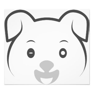 Cute Puppy Wink Photo Print