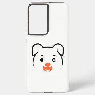Cute Puppy Wink Samsung Galaxy S21 Ultra Case