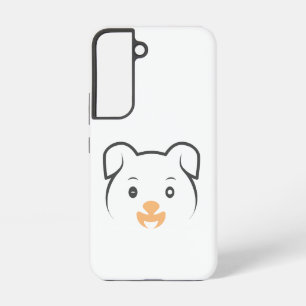 Cute Puppy Wink Samsung Galaxy S22 Case