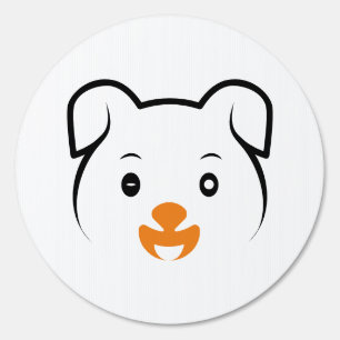 Cute Puppy Wink Sign