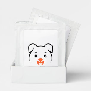 Cute Puppy Wink Tea Bag Drink Mix