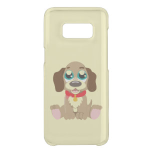Cute Puppy With Beautiful Eyes Uncommon Samsung Galaxy S8 Case