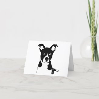 Cute Puppy Woof Card