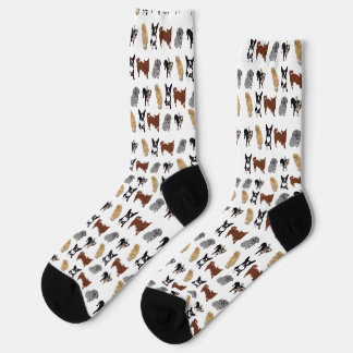 Cute Pups Crew socks
