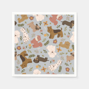 Cute Pups Napkins