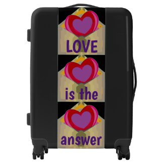 LOVE Hearts Design Luggage