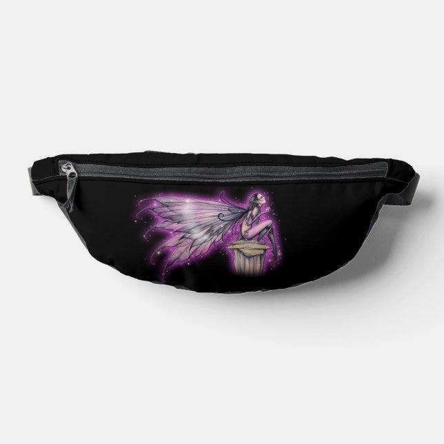 Cute Purple Fairy and Stars  Fanny Pack (Lay Down)