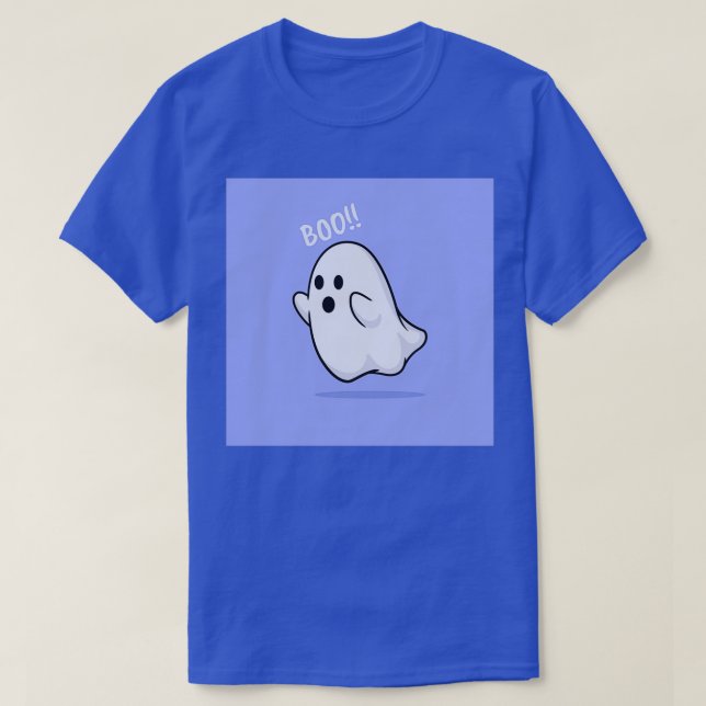cute purple ghost of disapproval T-Shirt (Design Front)