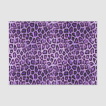 Cute Purple Leopard Animal Print Girly Party