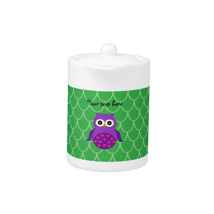 Cute purple owl