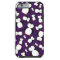 Cute purple penguin pattern