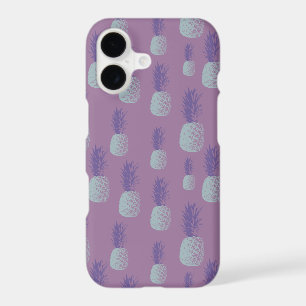 Cute Purple Pineapple Pattern iPhone 17 Case