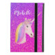 Cute Purple Pink Glitter Unicorn Personalized