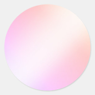 Cute Purple Pink Ombre Blank Elegant Chic Stickers