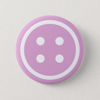 Cute Purple Sewing Button by imaginarystory at Zazzle