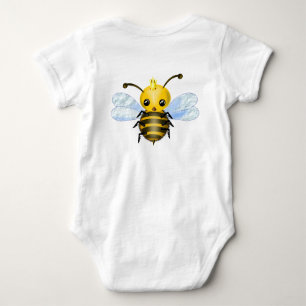 Cute Queen Bee Baby Bodysuit