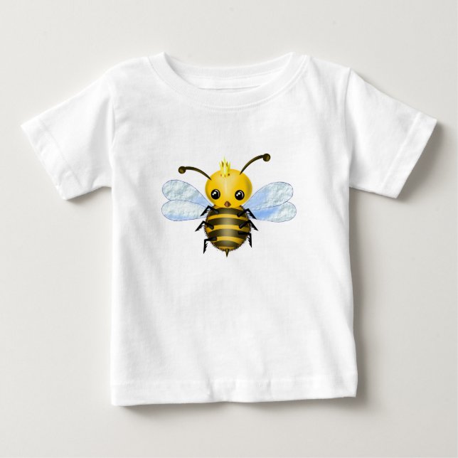 Cute Queen Bee Baby T-Shirt (Front)