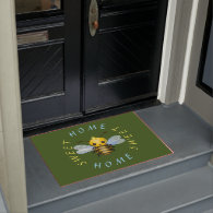 Cute Queen Bee - Home Sweet Home Doormat