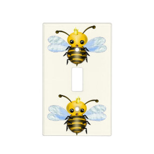 Cute Queen Bee Light Switch Cover