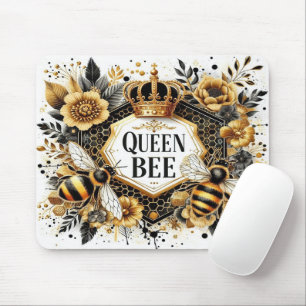 Cute Queen Bee Mouse Pad