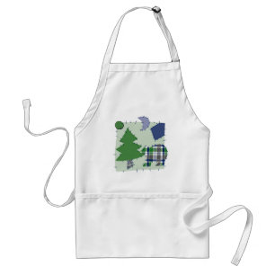 Cute Quilt Patch Adult Apron