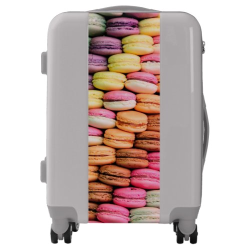 Cute Quirky Colorful Macaroons Luggage