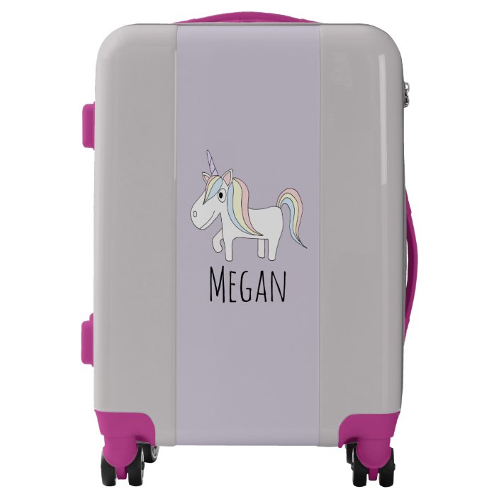 kids suitcase unicorn