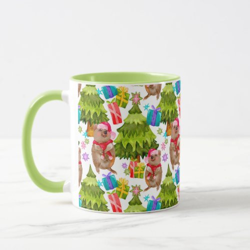 Cute Quokka Christmas Mug