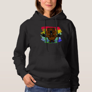 Cute Quokka Hugging Quokka Hoodie