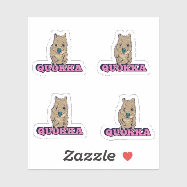 Cute Quokka Sticker (Sheet)