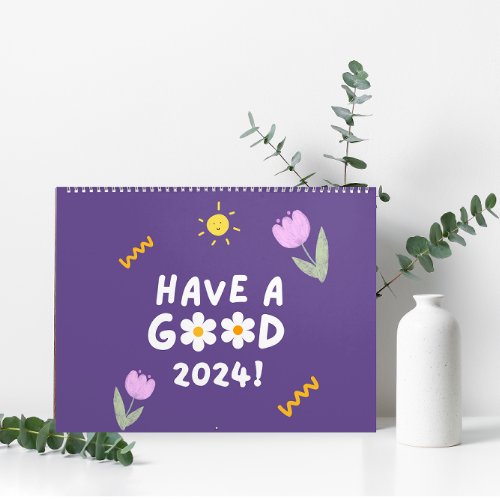 Cute quotes 2024 calendar