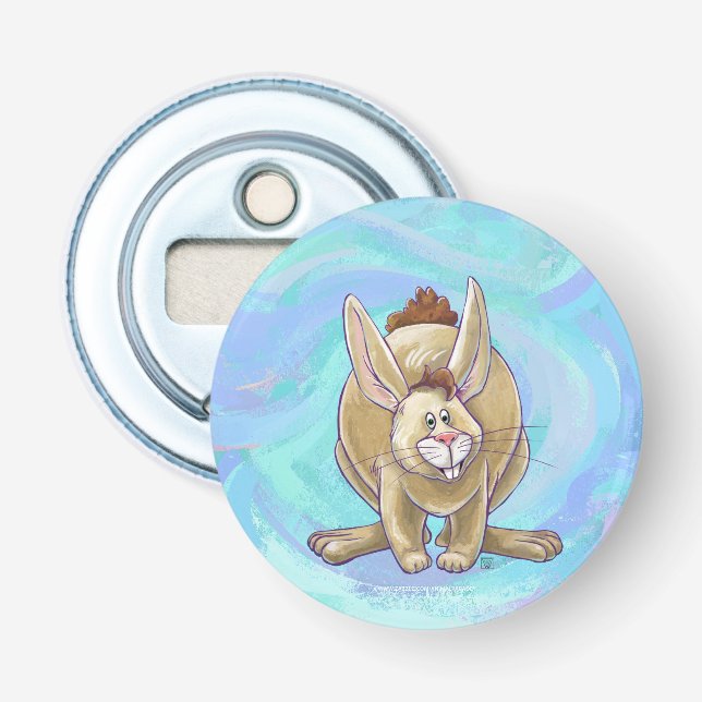 Cute Rabbit Animal Parade Bottle Opener (Front)