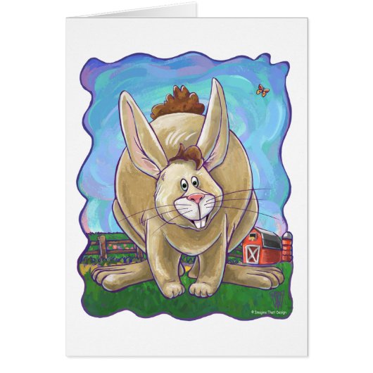Cute Rabbit Animal Parade Cards (Front)