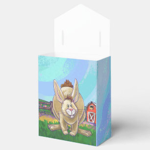 Cute Rabbit Animal Parade Favor Boxes