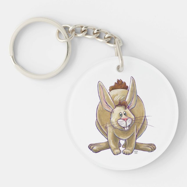 Cute Rabbit Animal Parade Keychain (Front)