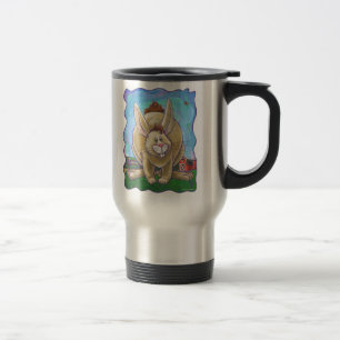 Cute Rabbit Animal Parade Travel Mug