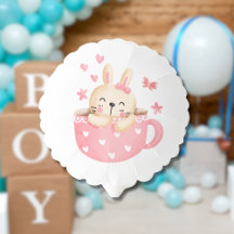 cute rabbit baby shower