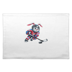 Cute Rabbit Boys Kids Men T-Shirt Cloth Placemat