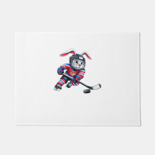 Cute Rabbit Boys Kids Men T-Shirt Doormat