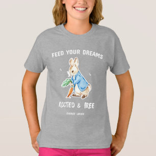 Cute Rabbit Carrot Lover T-Shirt   Feed Your Dream