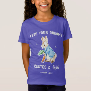Cute Rabbit Carrot Lover T-Shirt Feed Your Dream