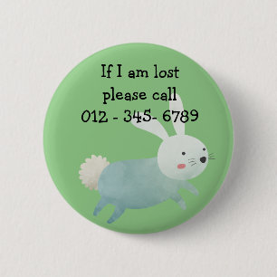 Cute rabbit, Child Emergency Contact Button